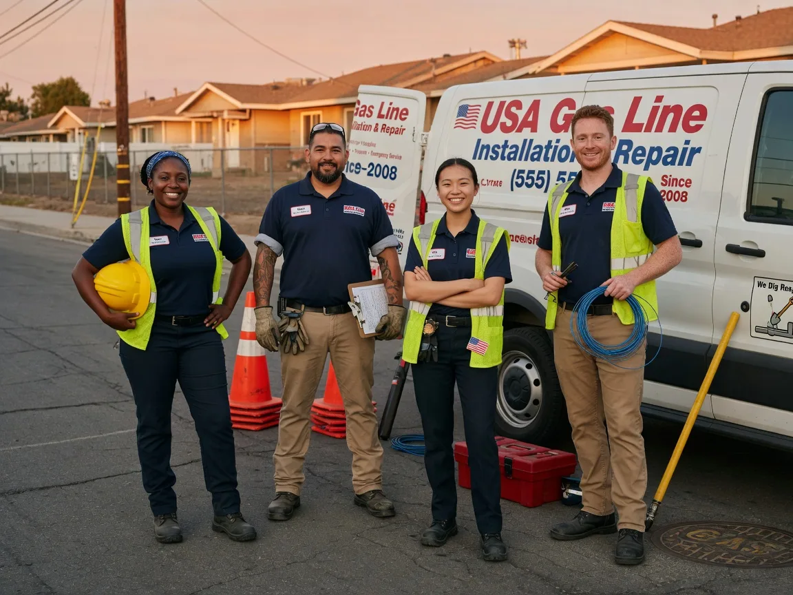 Gas Line Installation company in Fredonia, WI
